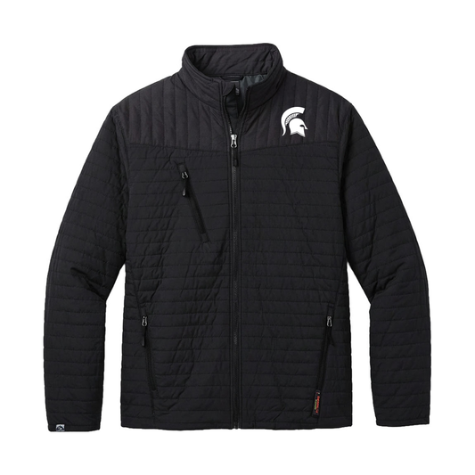 Skyline Spartans Lacrosse Storm Creek Front Runner Jacket — Black