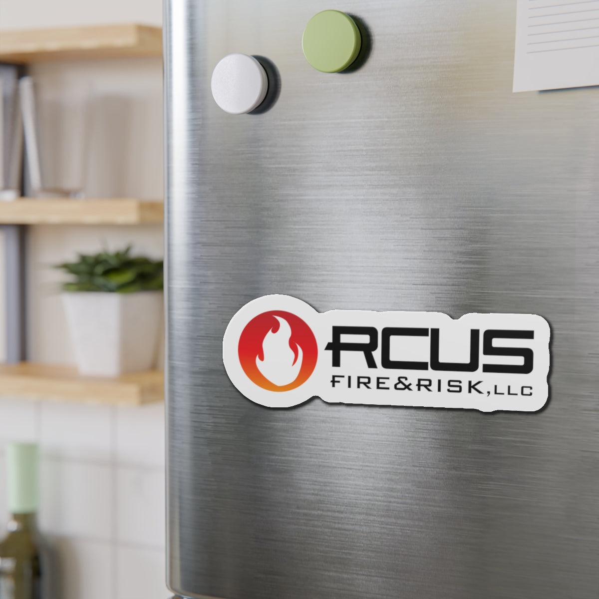 Orcus Fire & Risk Die-Cut Magnet