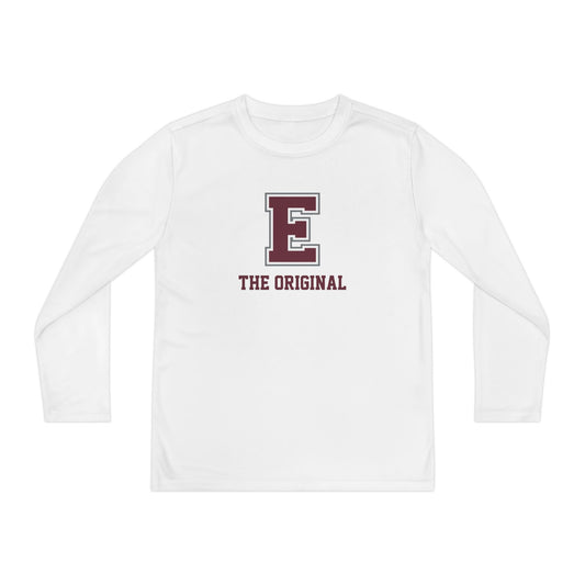 Youth Edmond Memorial High School Bulldogs football Team Sport-Tek Performance Long Sleeve