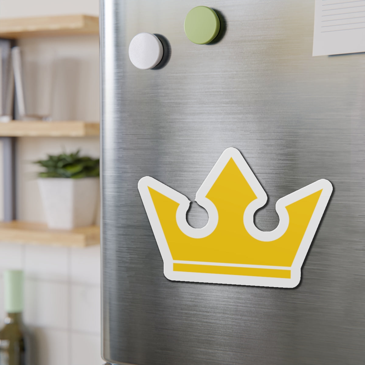 QC Pickleball Die-Cut Magnet