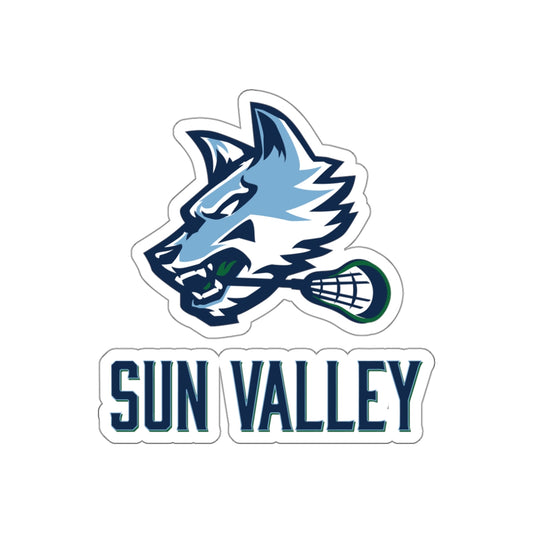 Sun Valley Lacrosse Die-Cut Sticker