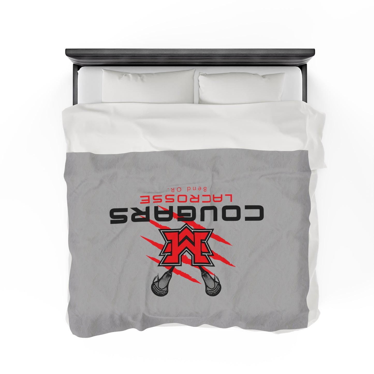 MV Lacrosse Velveteen Plush Blanket