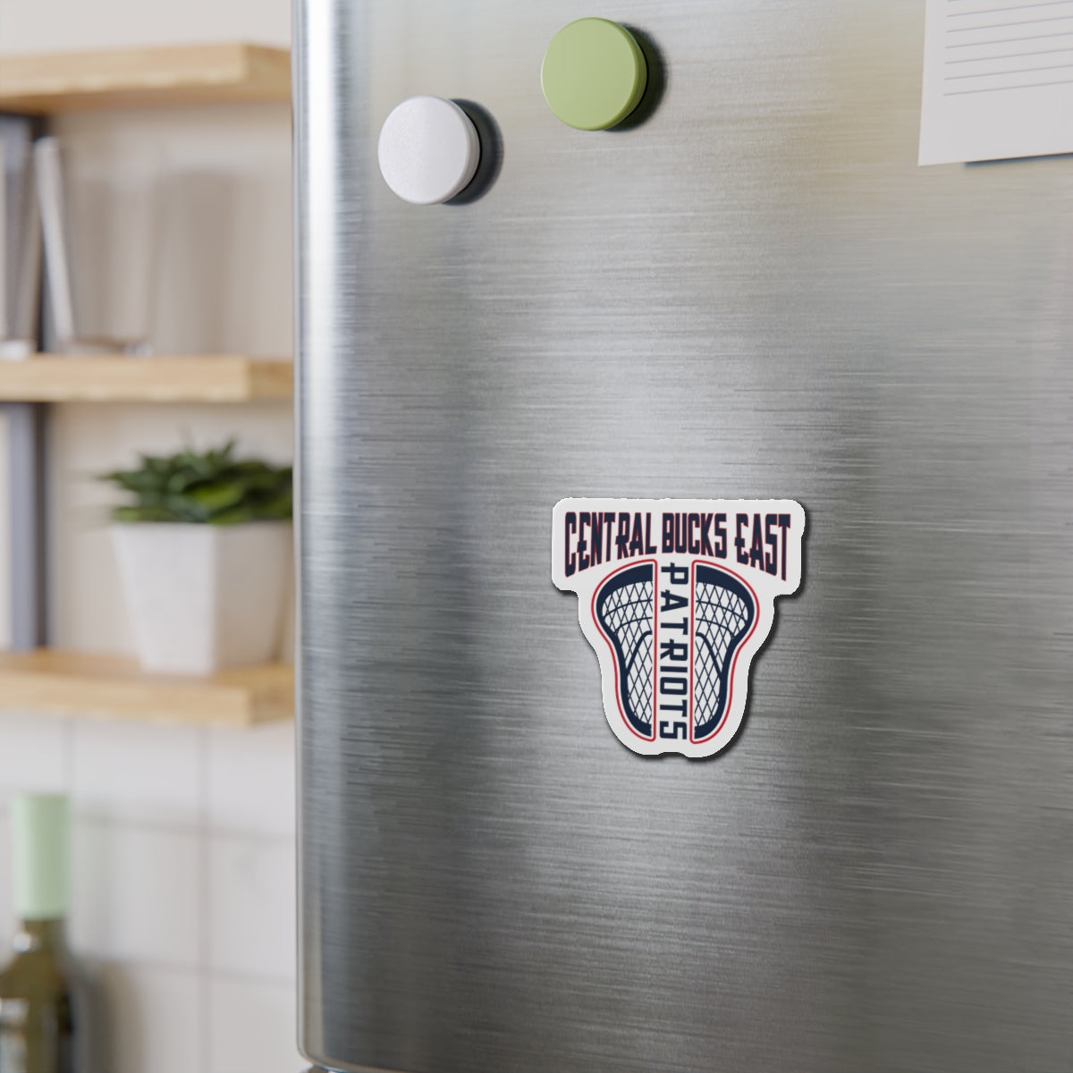 CBE Lacrosse Die-Cut Magnet
