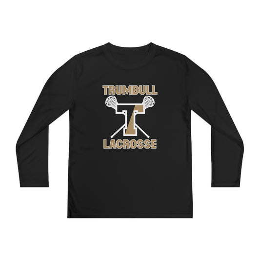 Youth Trumbull Lax Sport-Tek Performance Long Sleeve Shirt