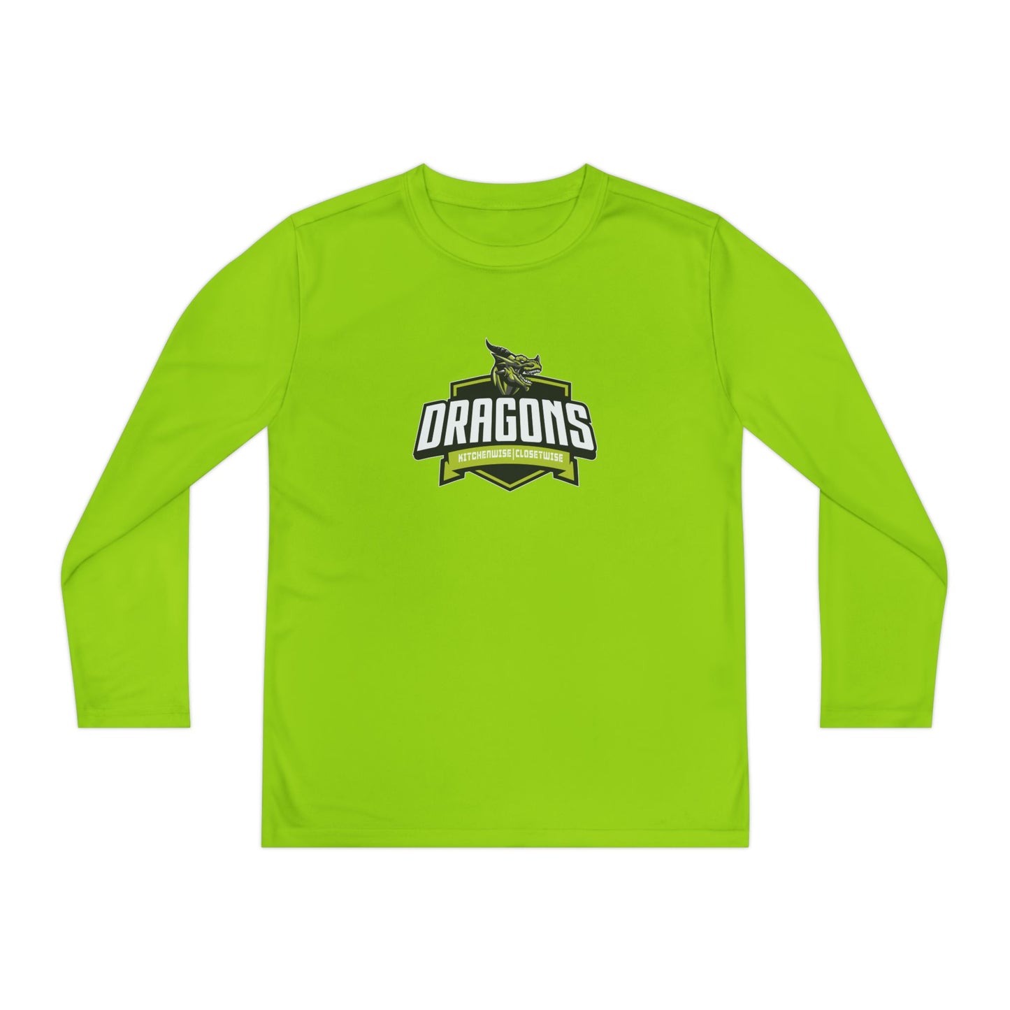 Youth Dragons Sport-Tek Performance Long Sleeve Shirt