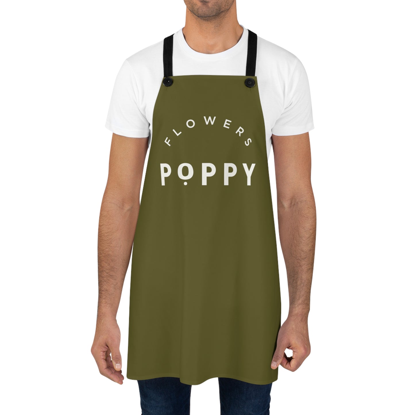 Poppy Flowers Apron