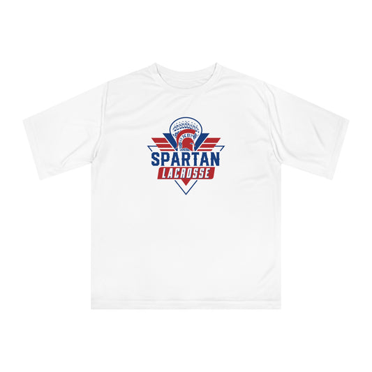 Adult Bixby Spartan Lacrosse Team 365 Performance T-shirt