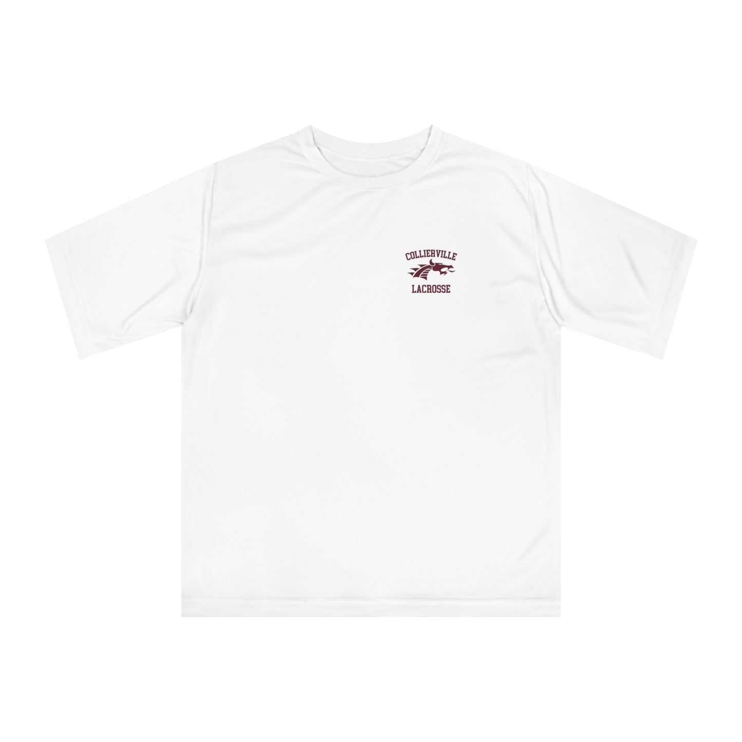 Adult Collierville Lacrosse Team 365 Zone Performance T-shirt