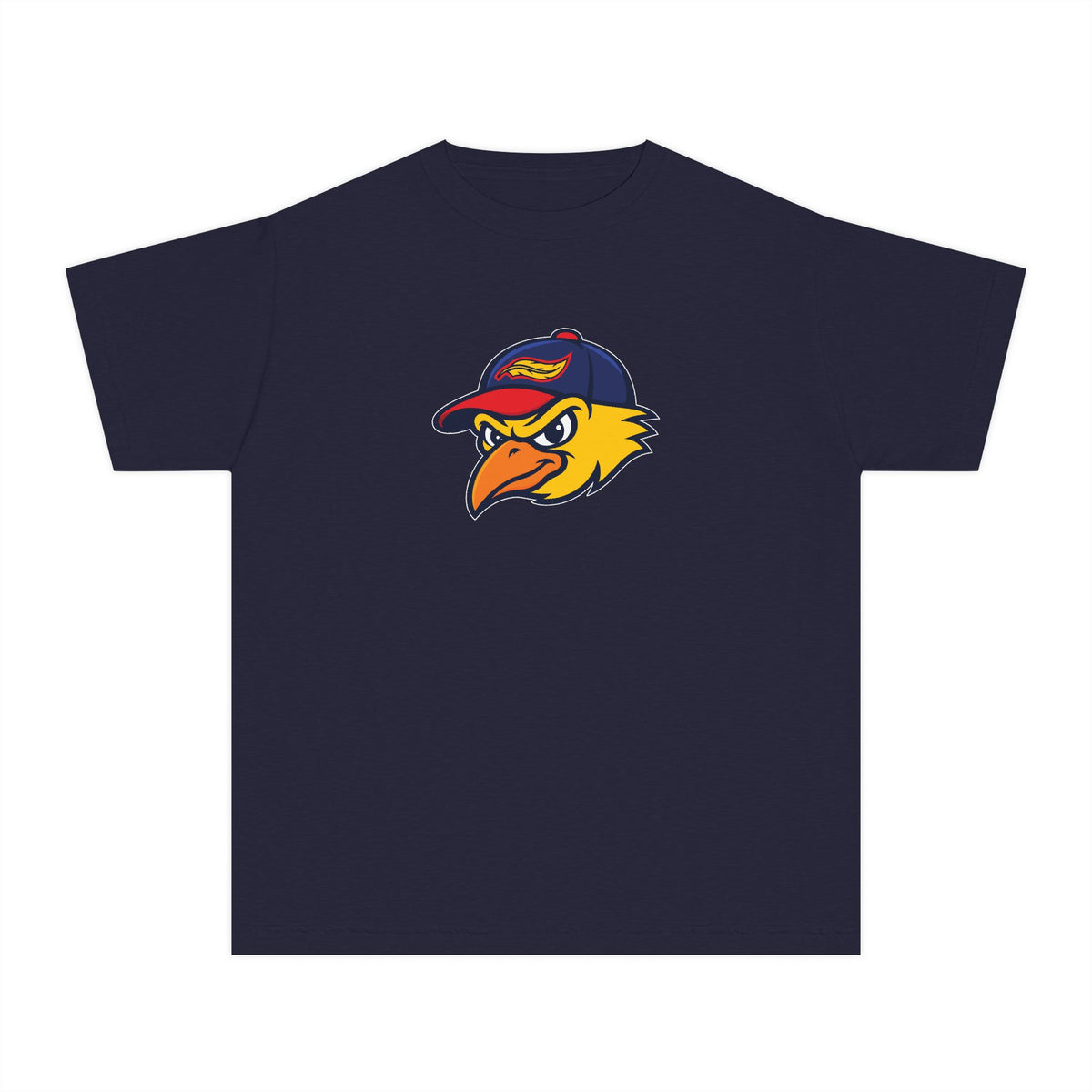 Youth Mudhens Youth Baseball Comfort Colors Garment Dyed T-Shirt
