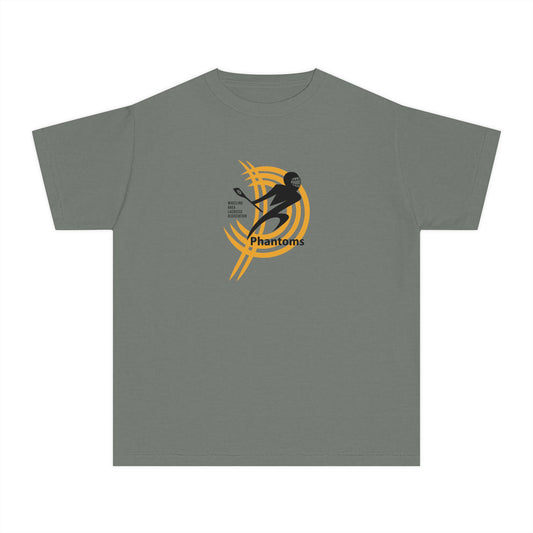 Youth Wheeling Area Lacrosse Comfort Colors Garment Dyed T-Shirt