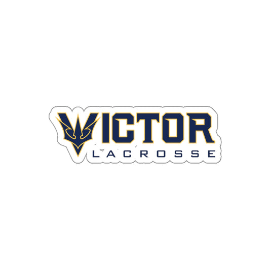 Victor Girls Youth Lacrosse Die-Cut Stickers