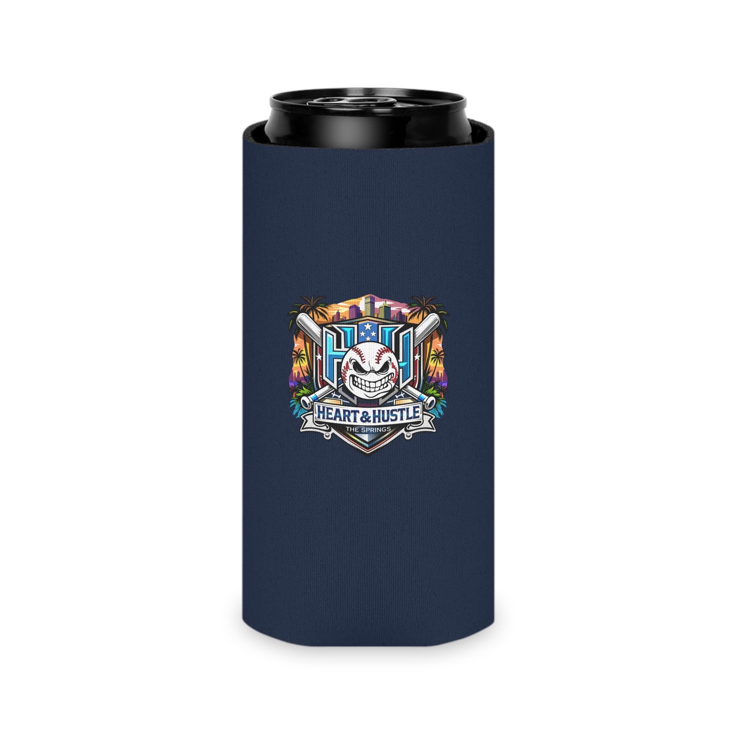 Heart and Hustle Baseball Can Cooler 3-pack