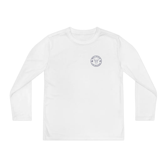 Youth Bellevue Lacrosse Sport-Tek Performance Long Sleeve Shirt