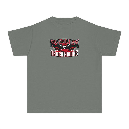 Youth Carolina Track Hawks Comfort Colors Garment Dyed T-Shirt