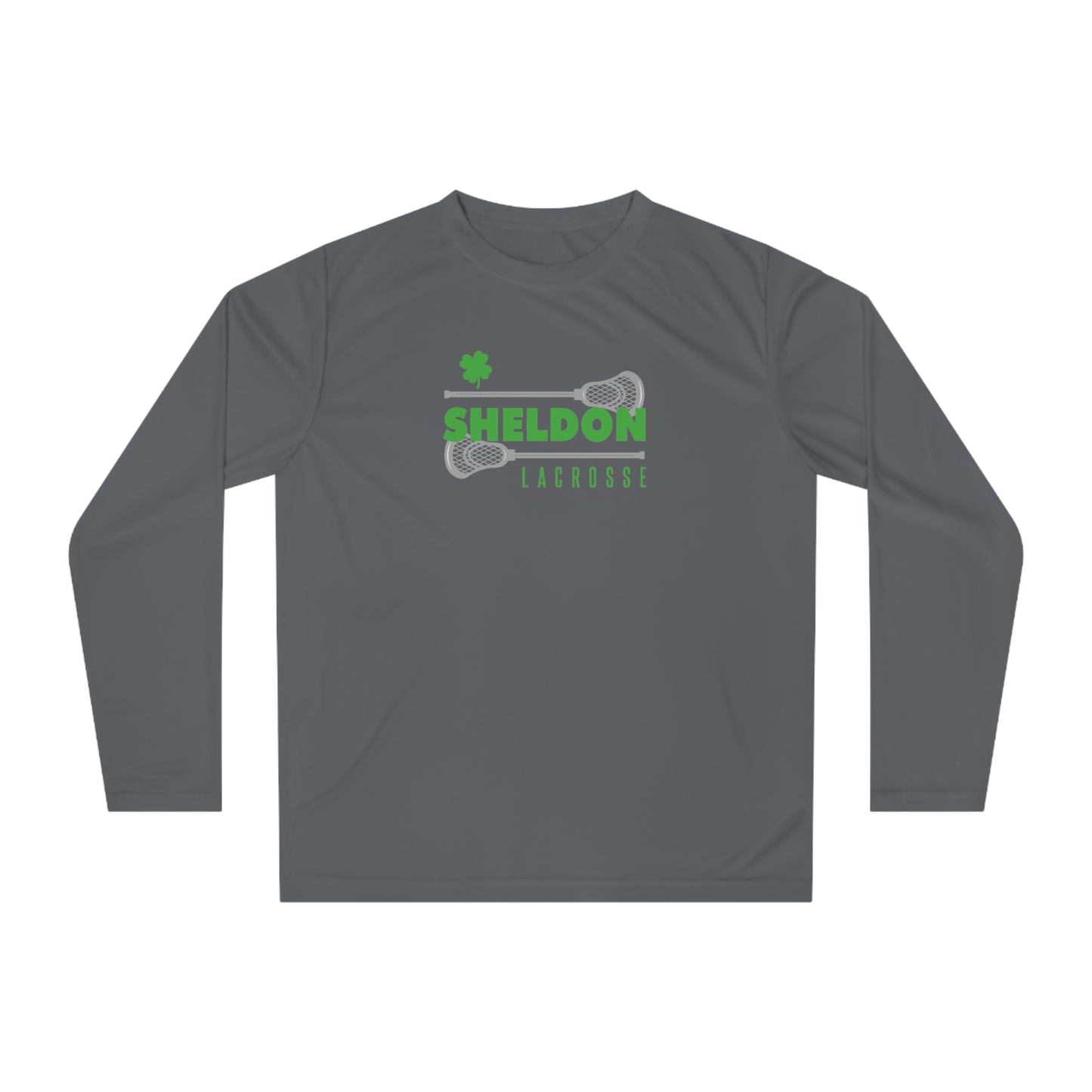 Adult Sheldon Lacrosse Team 365 Performance Long Sleeve Shirt