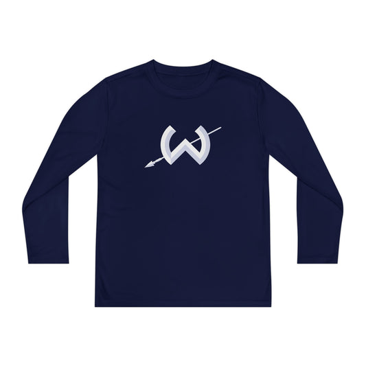 Personalizable - Youth Wilton Lacrosse Sport-Tek Performance Long Sleeve Shirt
