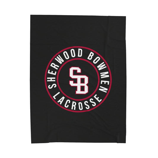 Sherwood Lacrosse Velveteen Plush Blanket