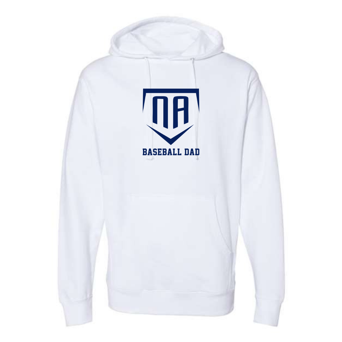 Adult North Aurora Baseball ITC Midweight Hoodie
