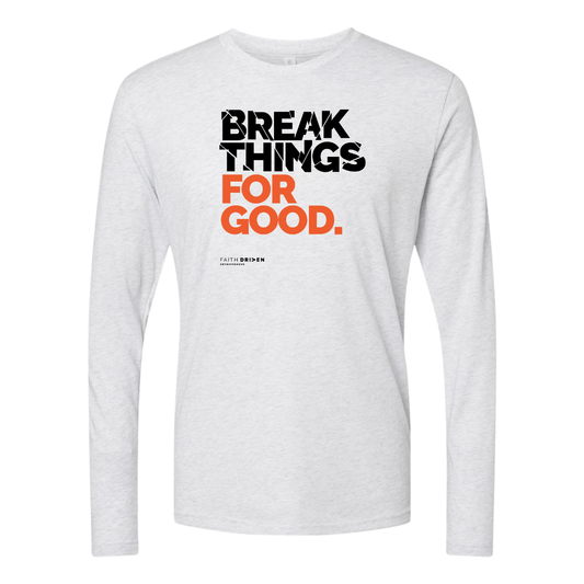 Adult Next Level Tri-Blend Long Sleeve - Break (B)