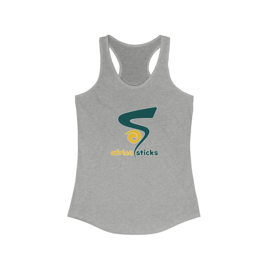 Women's Africa Sticks Next Level Racerback Tank