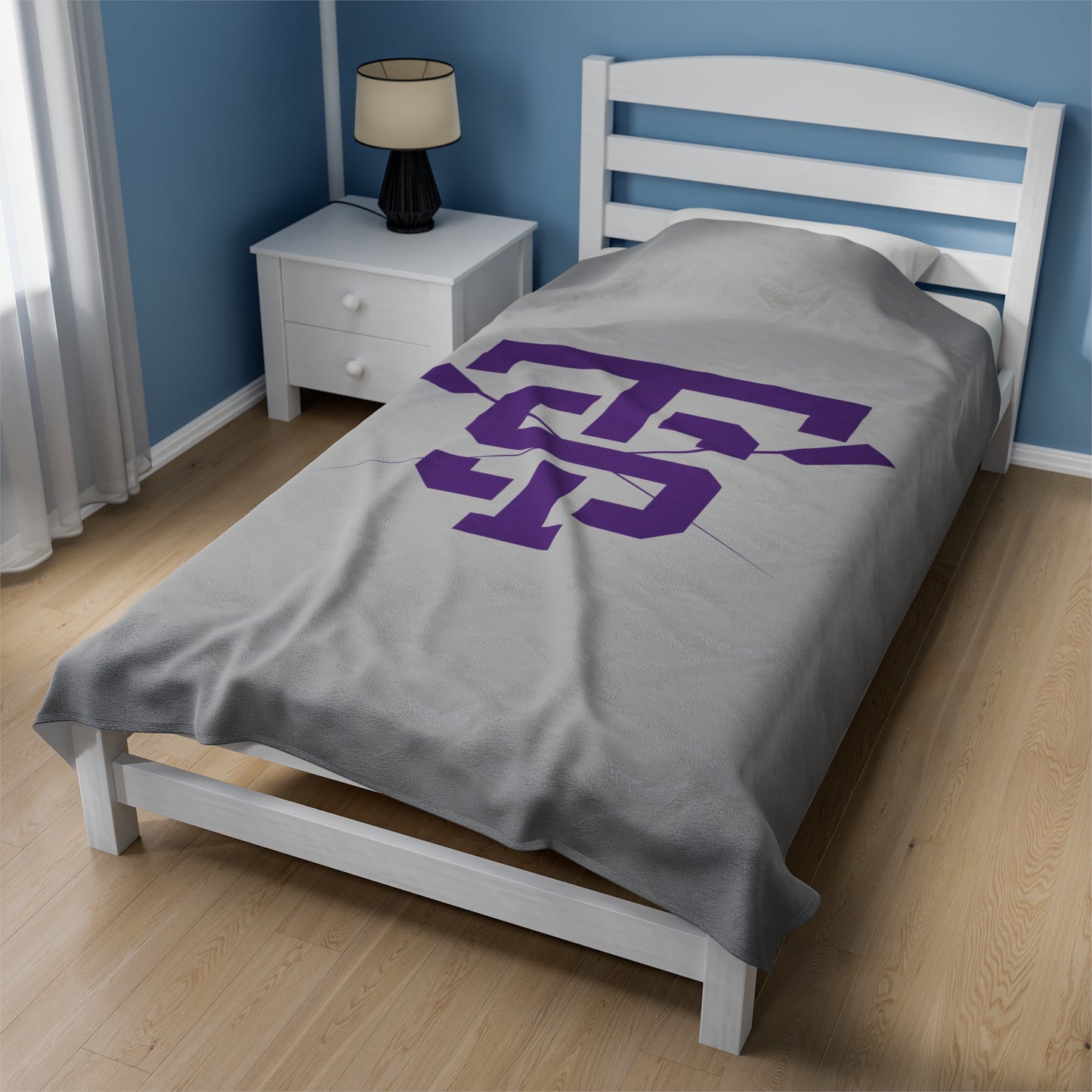 UST Rowing Velveteen Plush Blanket (60" x 80")