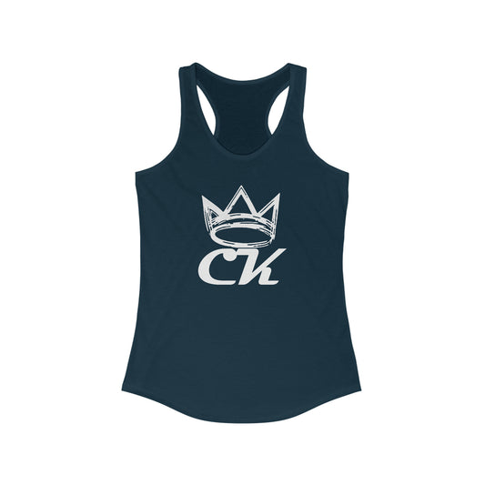 Women's Crease Kings Bulldogs Next Level Racerback Tank