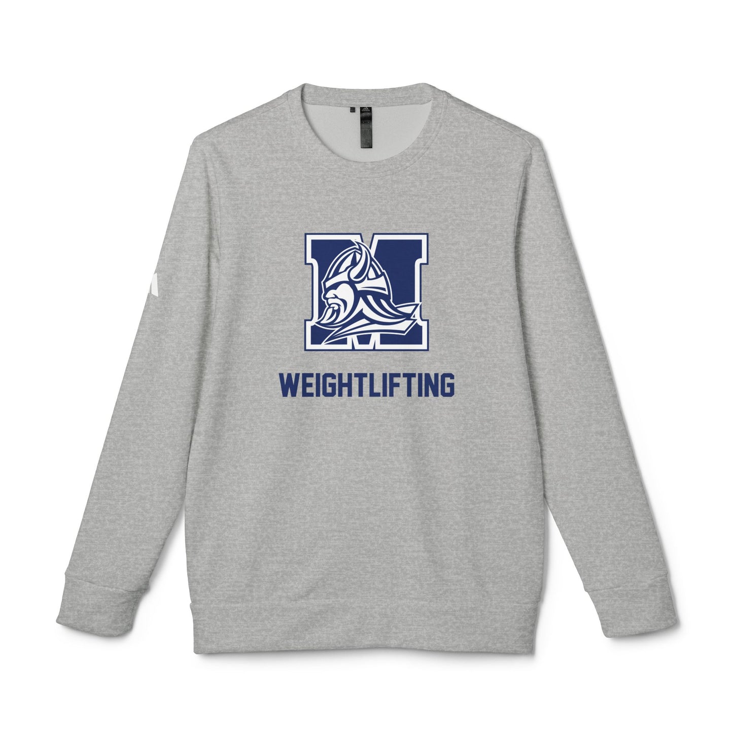Adult Adidas Maclay Weightlifting Fleece Crewneck Sweatshirt