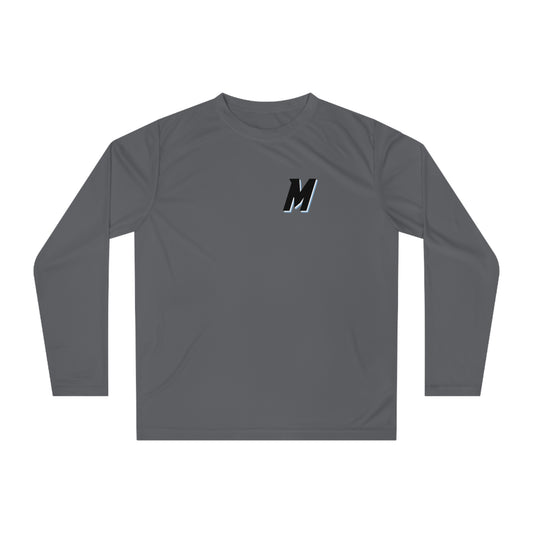 Adult Madison Milkmen Team 365 Performance Long Sleeve Shirt