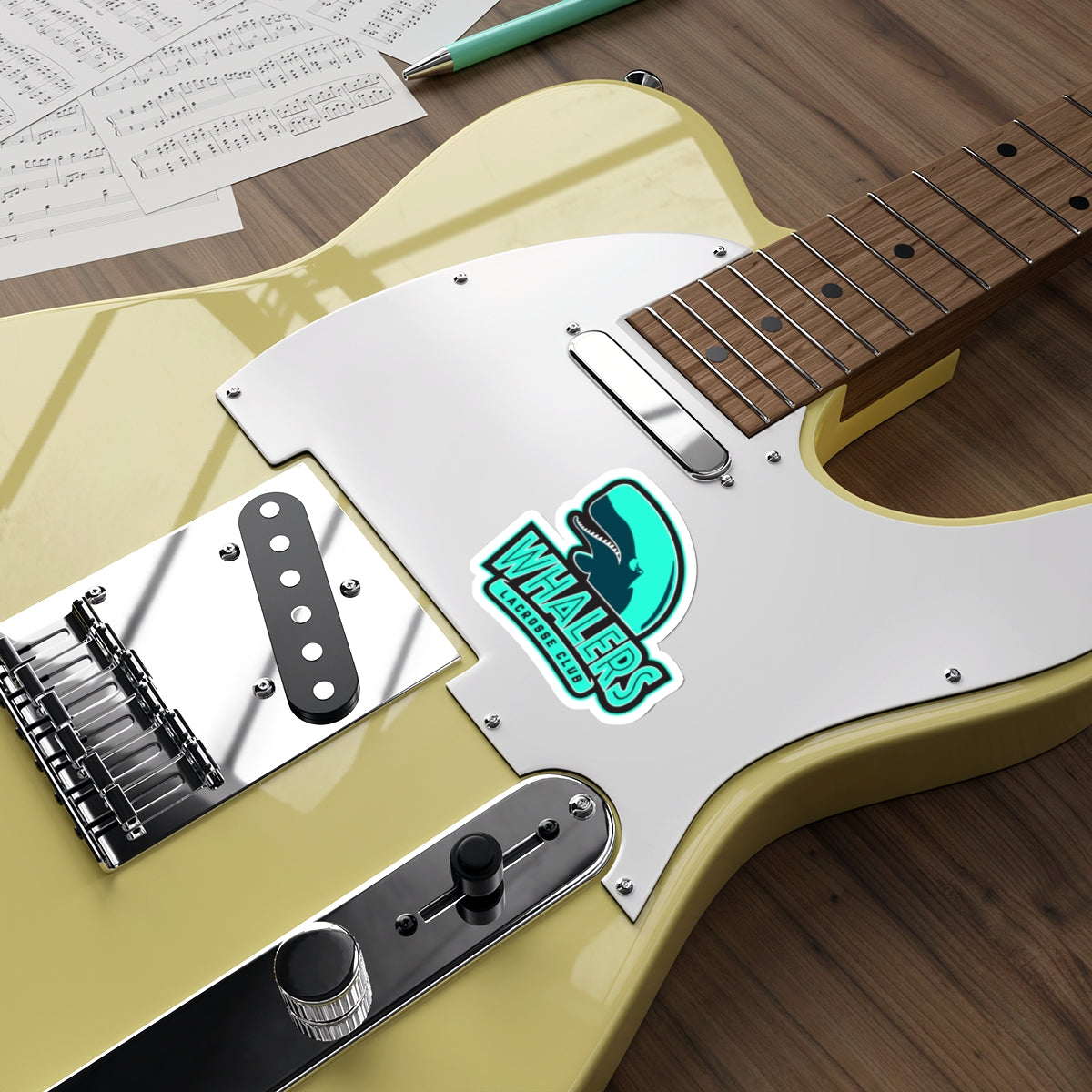Whalers LC Die-Cut Sticker