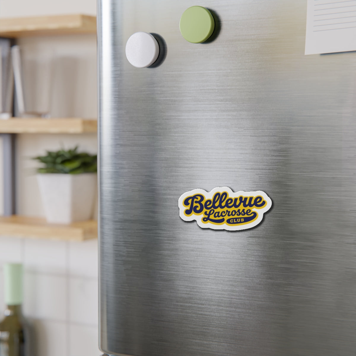 Bellevue Lacrosse Die-Cut Magnet