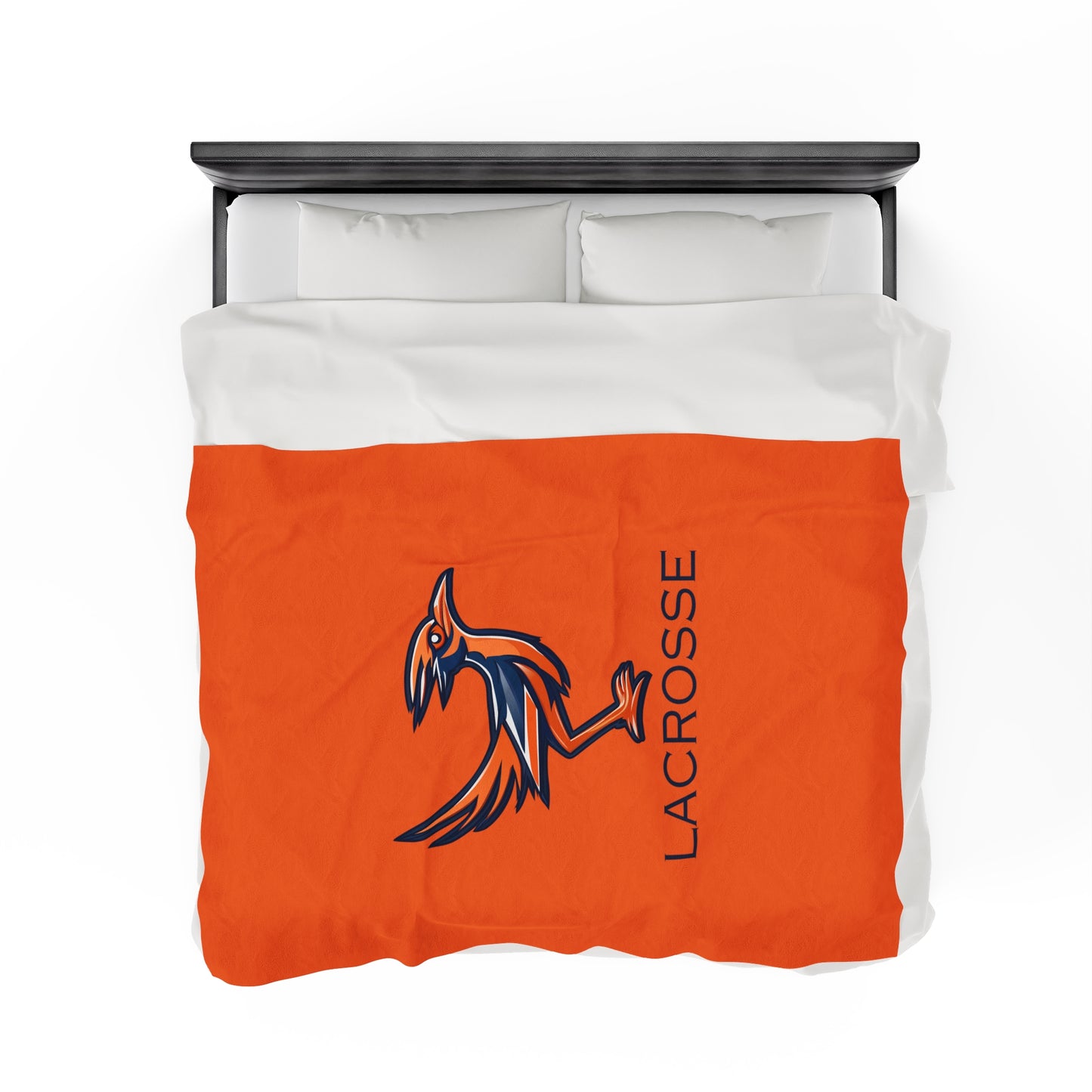 UTSA Lacrosse Velveteen Plush Blanket (60" x 80")
