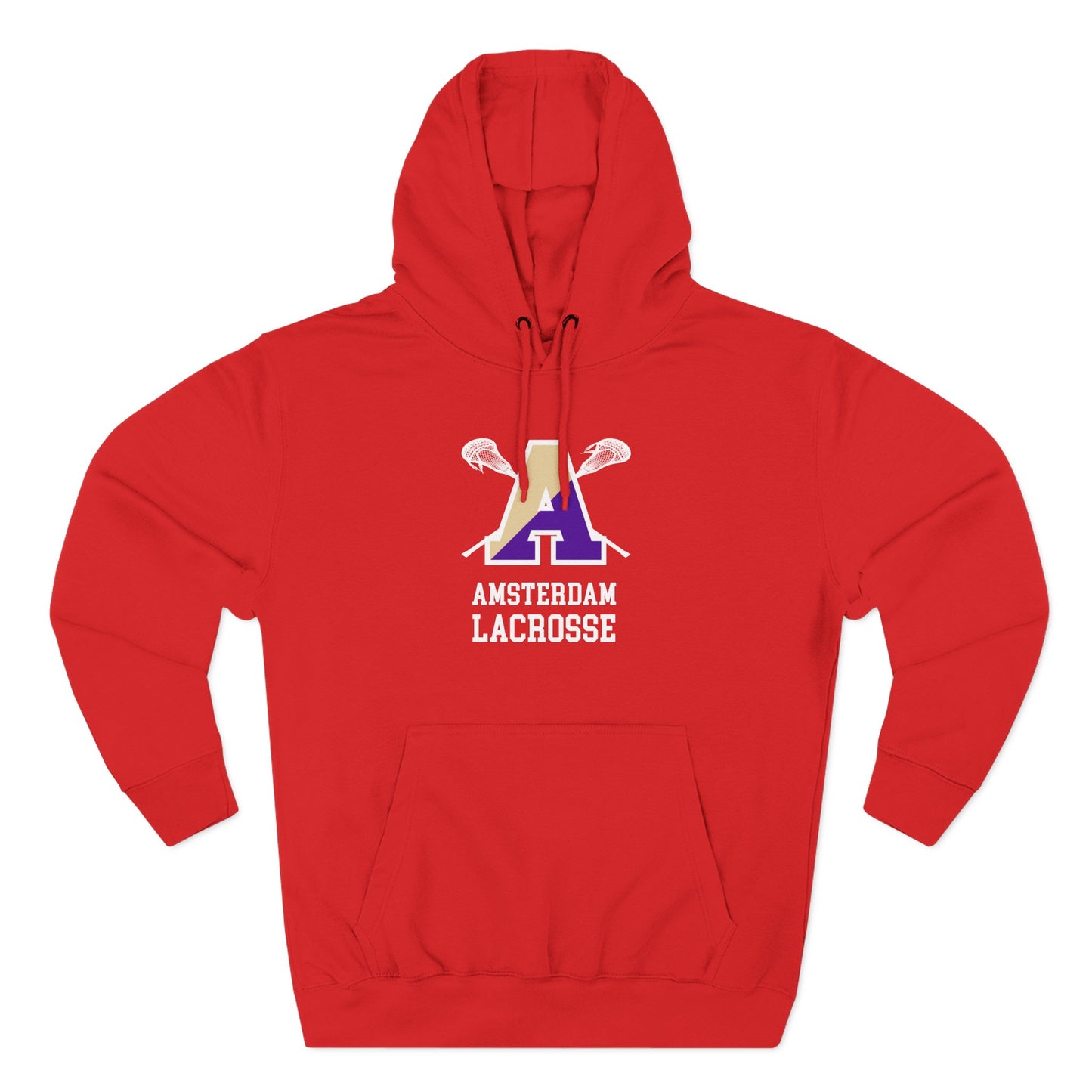 Adult Amsterdam Lacrosse Premium Pullover Hoodie