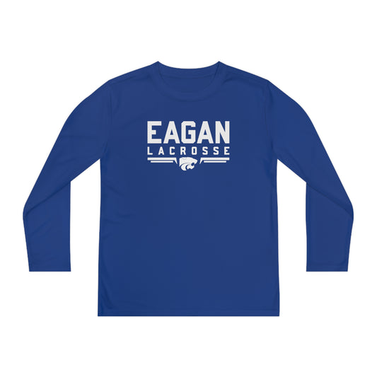 Youth Eagan Boys Lacrosse Sport-Tek Performance Long Sleeve