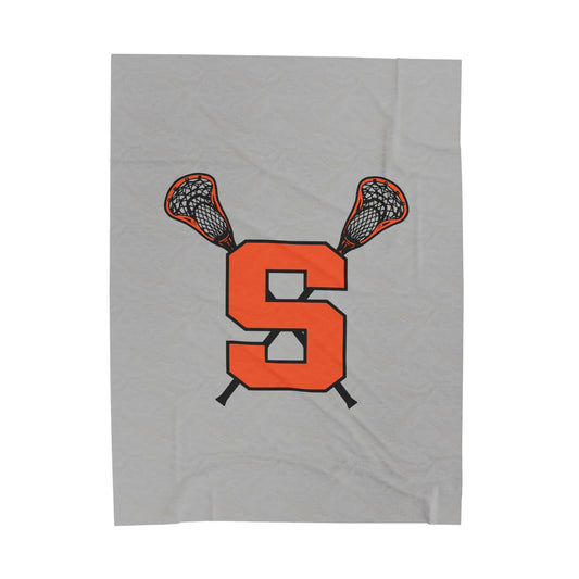 Sailors Lax Velveteen Plush Blanket