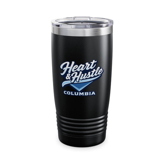 Heart and Hustle Baseball Ringneck Tumbler (20oz)