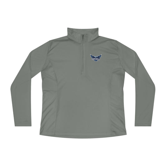 Women's Hopewell Hawks Sport-Tek Quarter-Zip Pullover