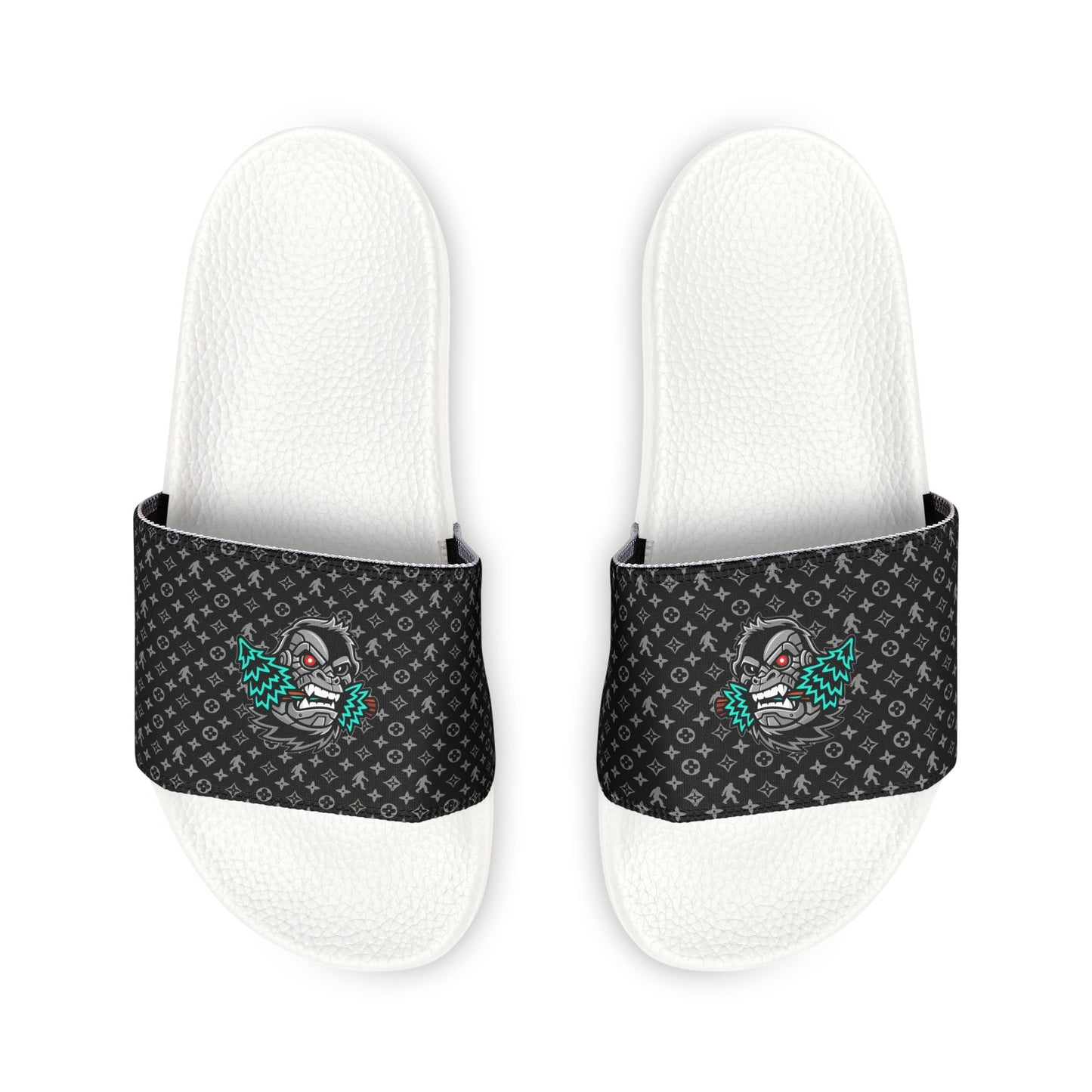 Youth Slaughter County Yetis Lacrosse Comfort Slide Sandals