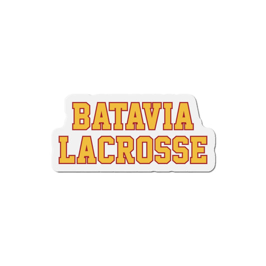 Batavia Lacrosse Die-Cut Magnet