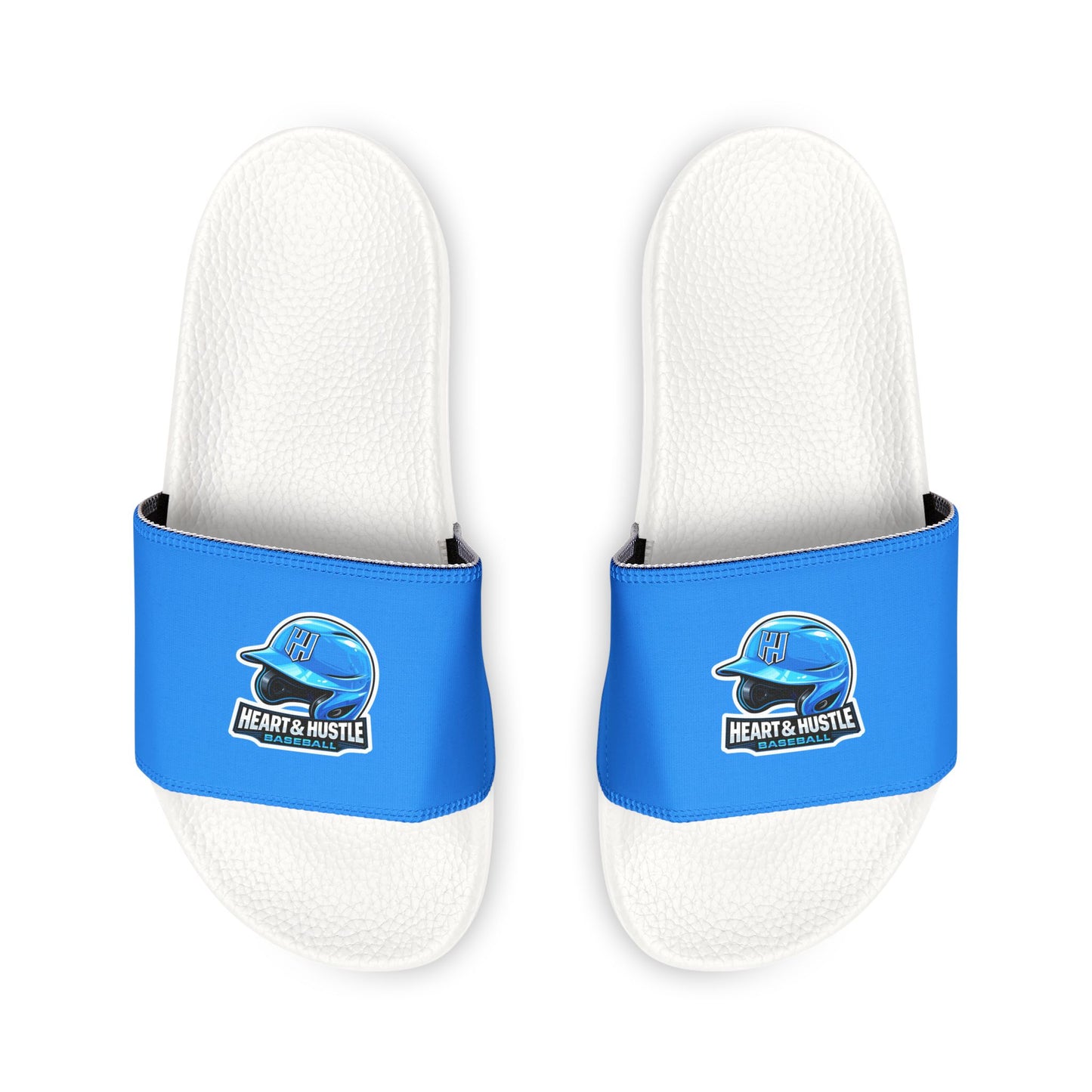 Youth Heart and Hustle Baseball Slide Sandals