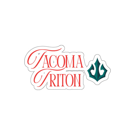 Tacoma Triton Die-Cut Sticker