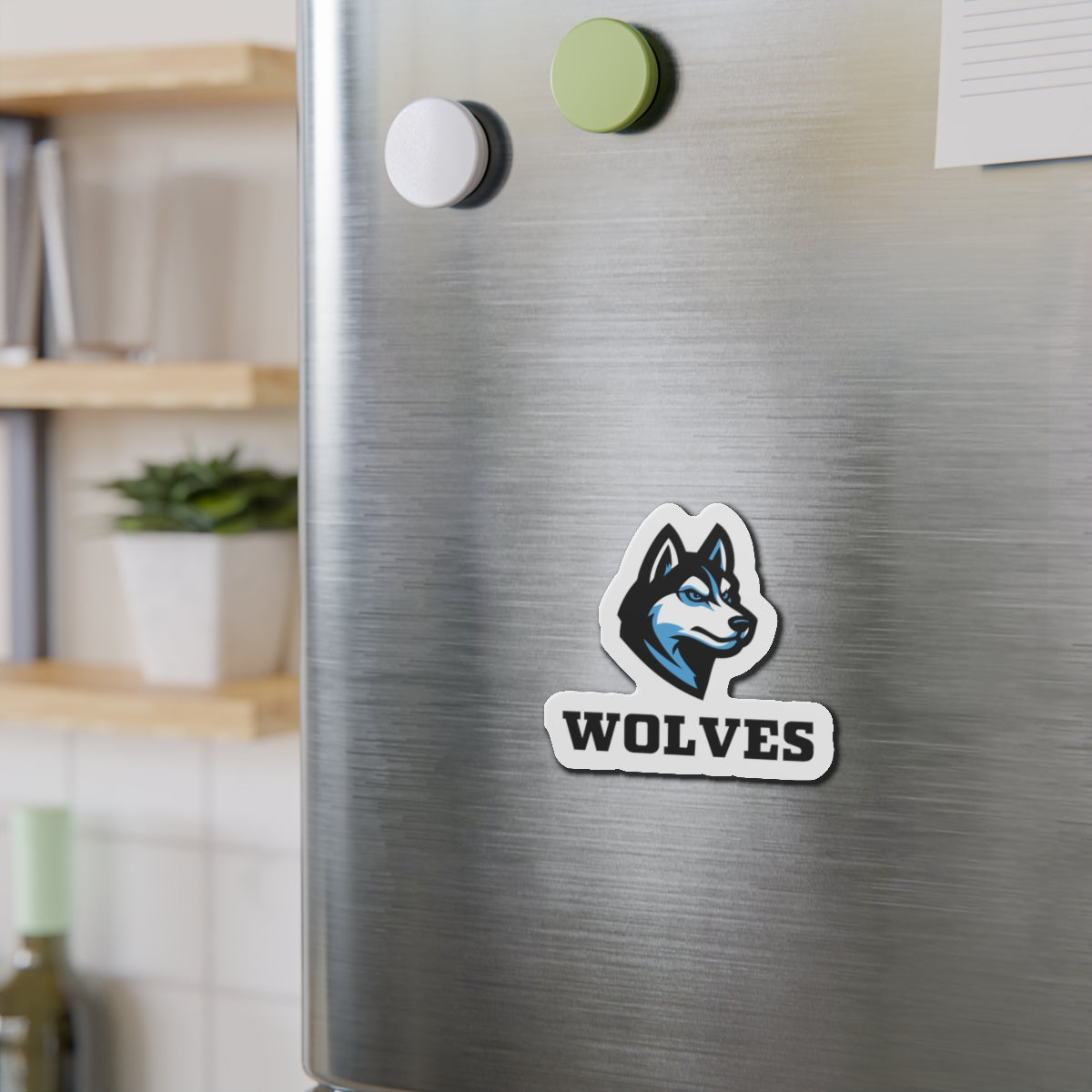 Wolves Die-Cut Magnet