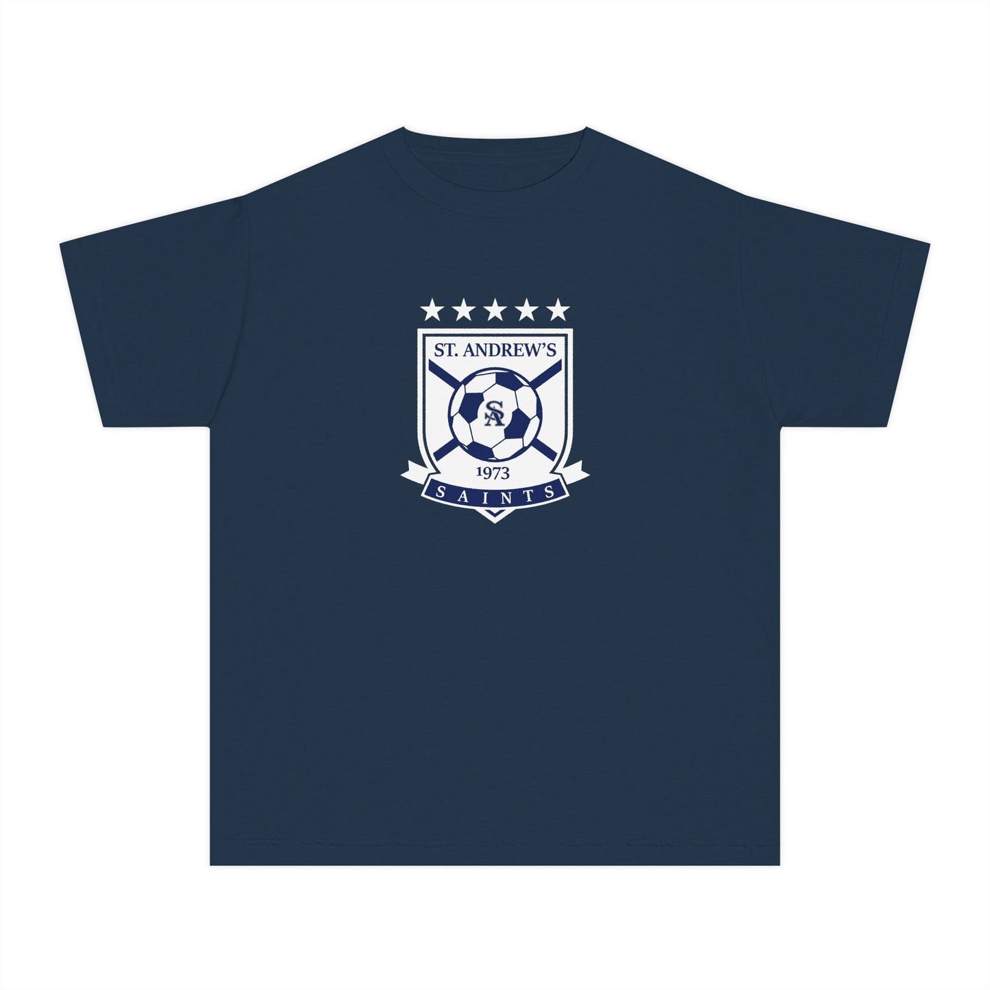 Youth St. Andrew's Soccer Comfort Colors Garment Dyed T-Shirt