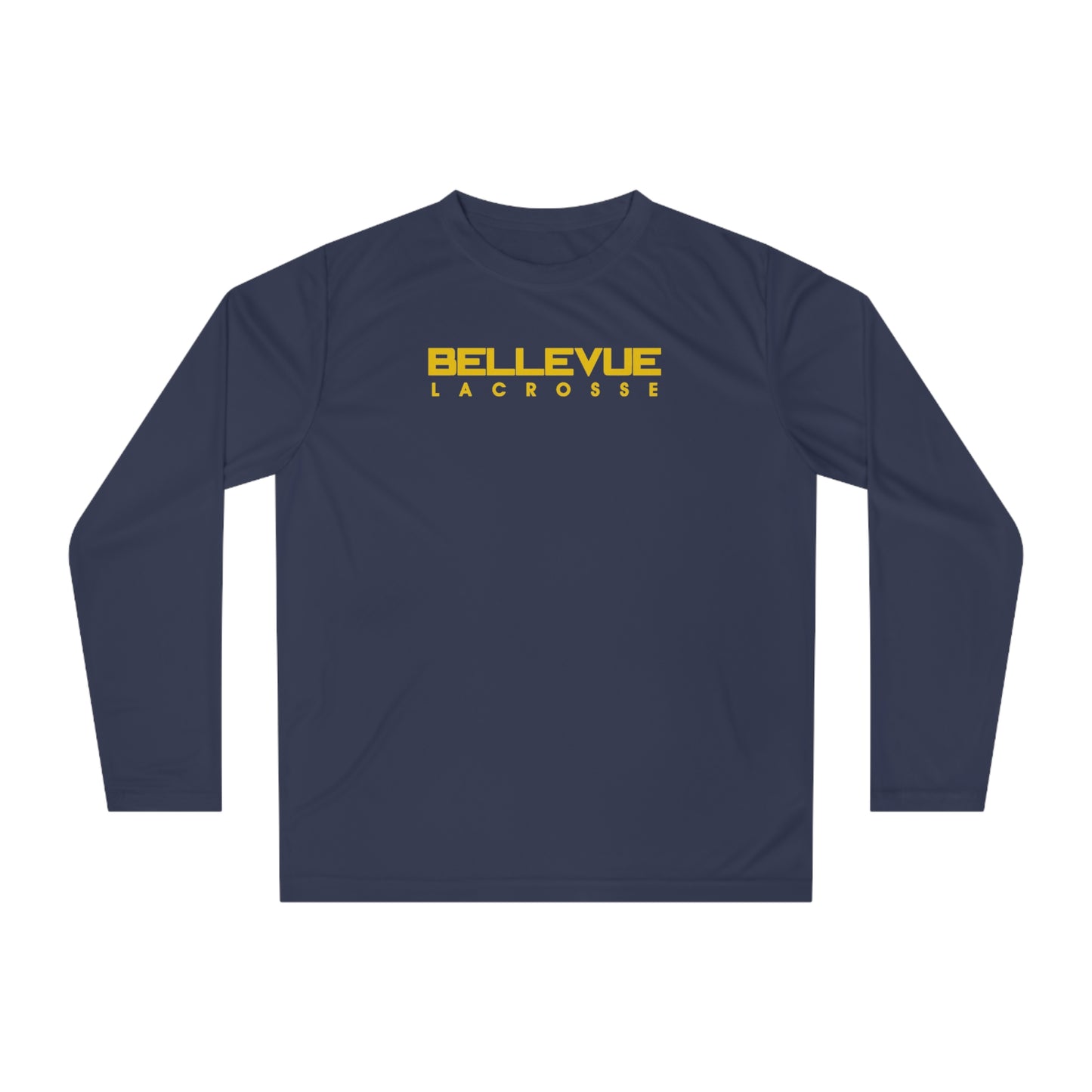 Adult Bellevue Lacrosse Performance Long Sleeve Shirt