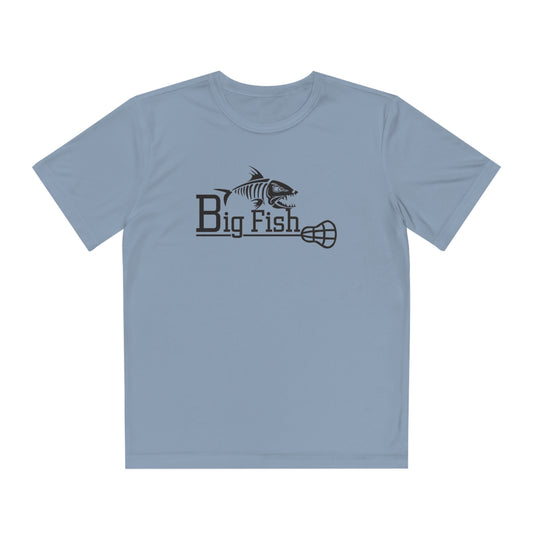 Youth Big Fish Lacrosse Sport-Tek Performance T-shirt