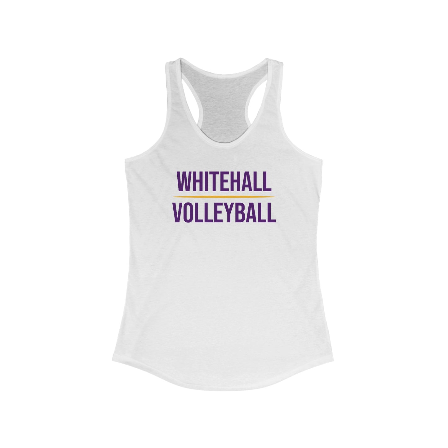 Women's Whitehall Volleyball Next Level Racerback Tank