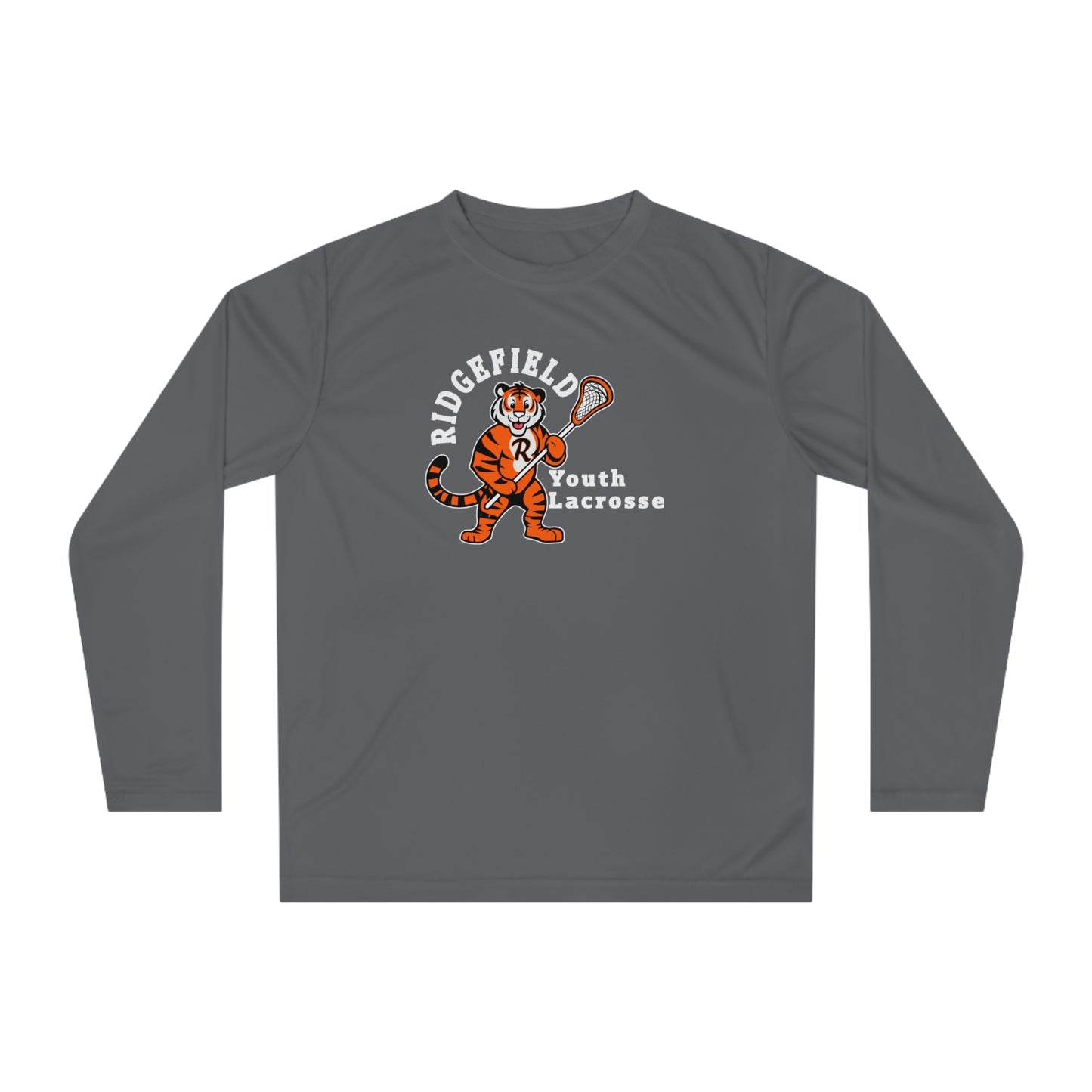 Adult Ridgefield Youth Lacrosse Team 365 Performance Long Sleeve Shirt