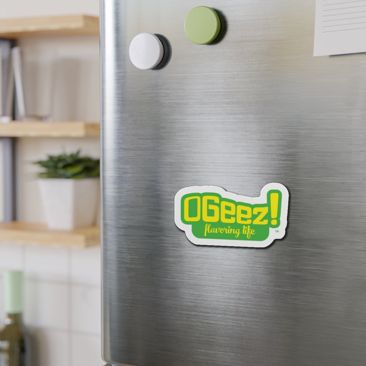 OGeez Die Cut Magnet