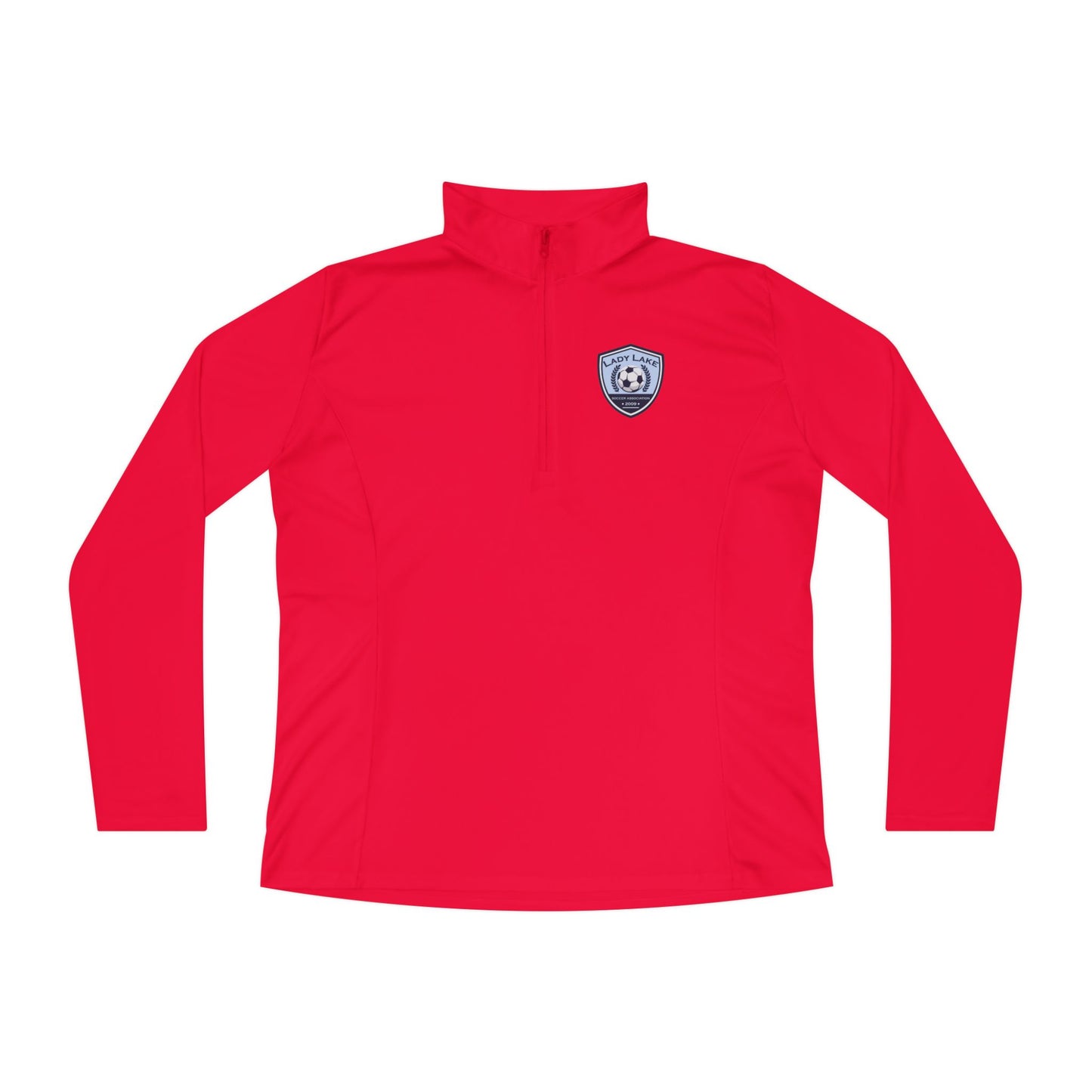 Women's Lady Lake Soccer Association Sport-Tek Quarter-Zip Pullover