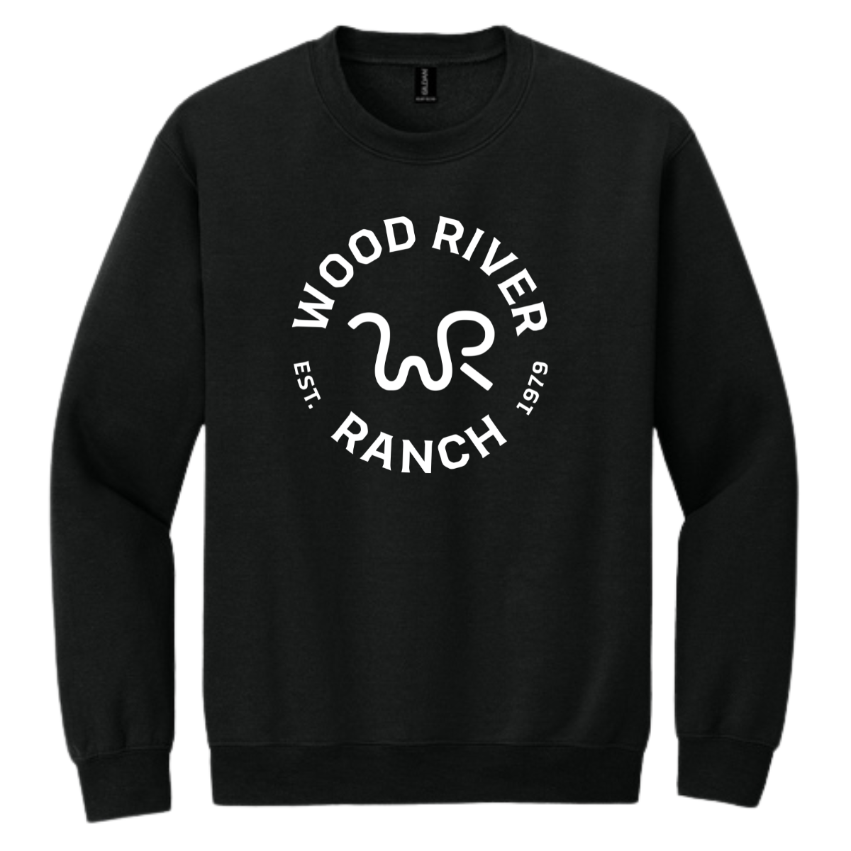 Men's Wood River Ranch Beef Heavy Blend Crewneck Fleece