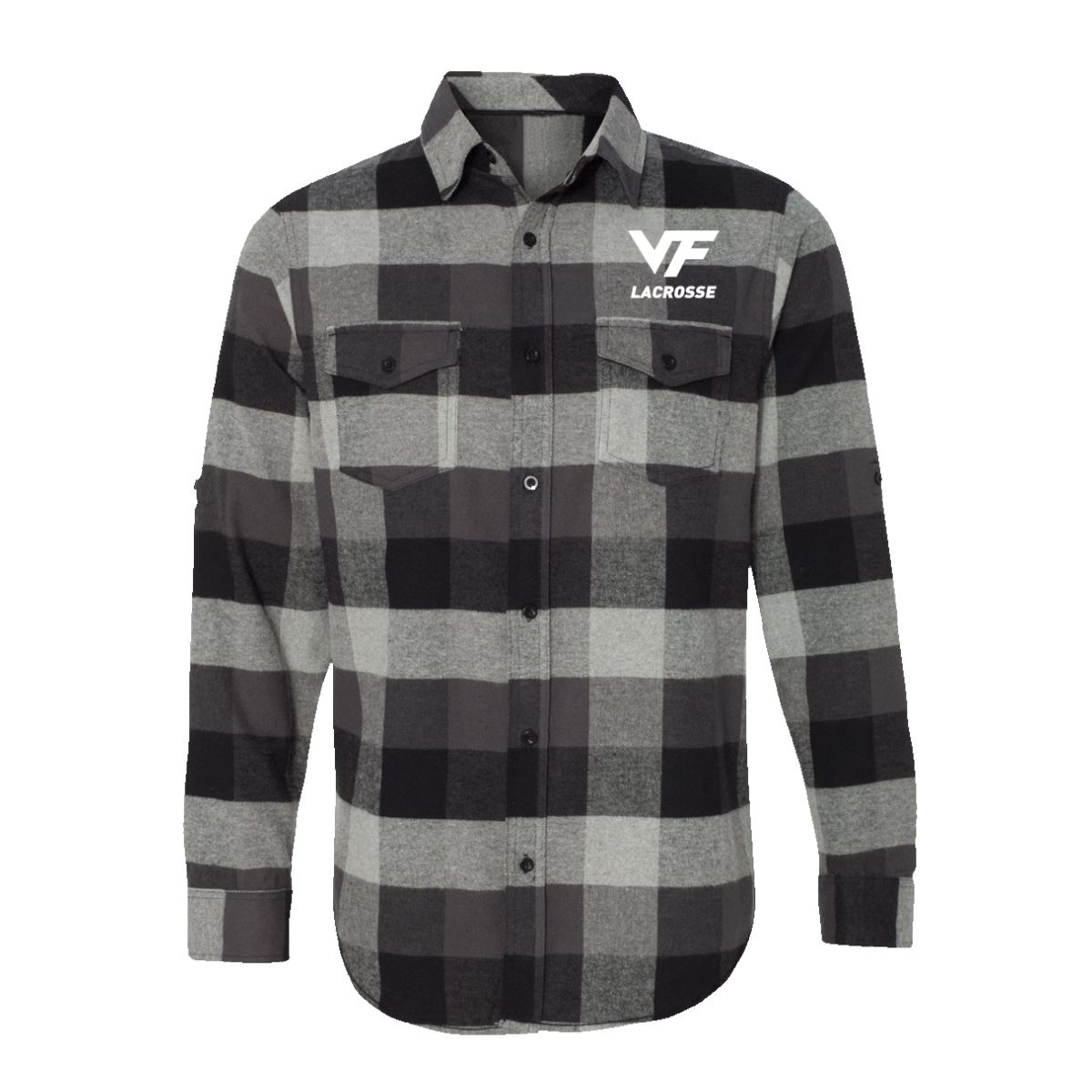 Adult Vallivue Lacrosse Burnside Flannel Shirt